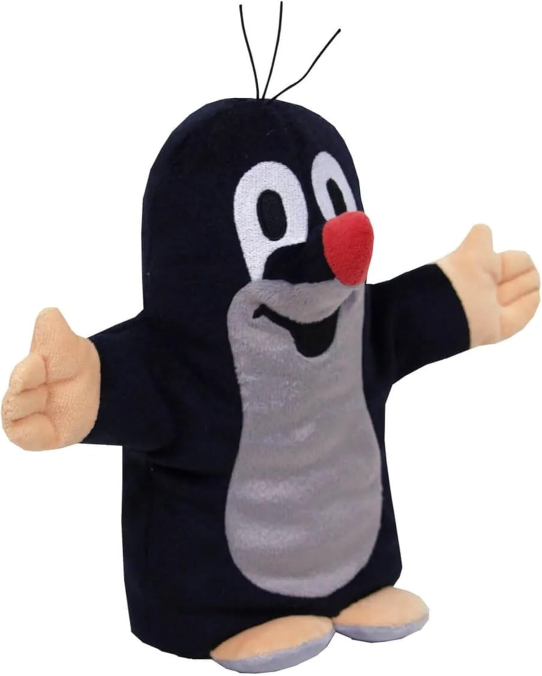 Trullala Sprach-Handpuppe, der kleine Maulwurf, aus der ''Sendung mit der Maus'', 20 cm