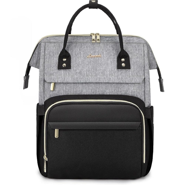LOVEVOOK Laptop Rucksack Damen 15,6 Zoll, Gross Schulrucksack Teenager, Rucksack Handgepäck, Wasserd