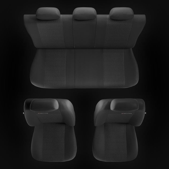 Mossa - Universal Sitzbezüge Auto kompatibel mit VW Volkswagen Passat B4, B5, B6, B7, B8, B9 (1993-