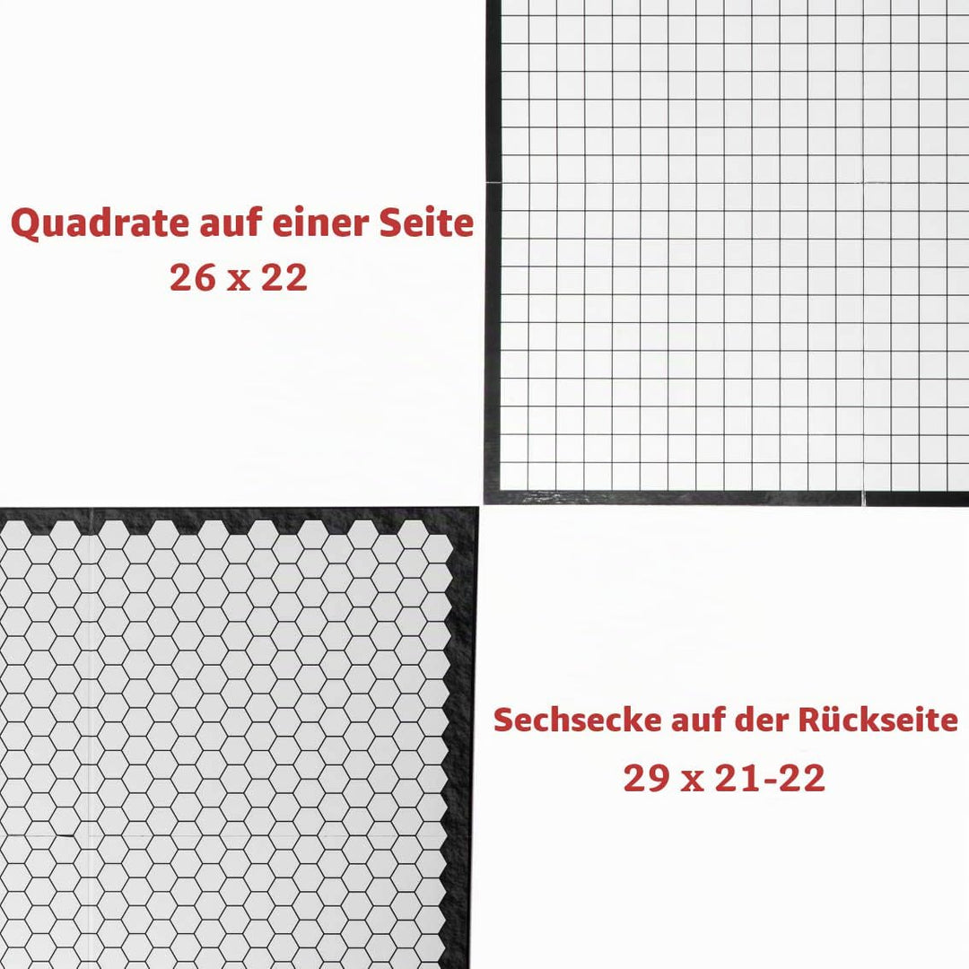 Hexers XL Role Playing Game Board: mat Alternative - Dungeons &amp; Dragons DND Pathfinder RPG Compatibl