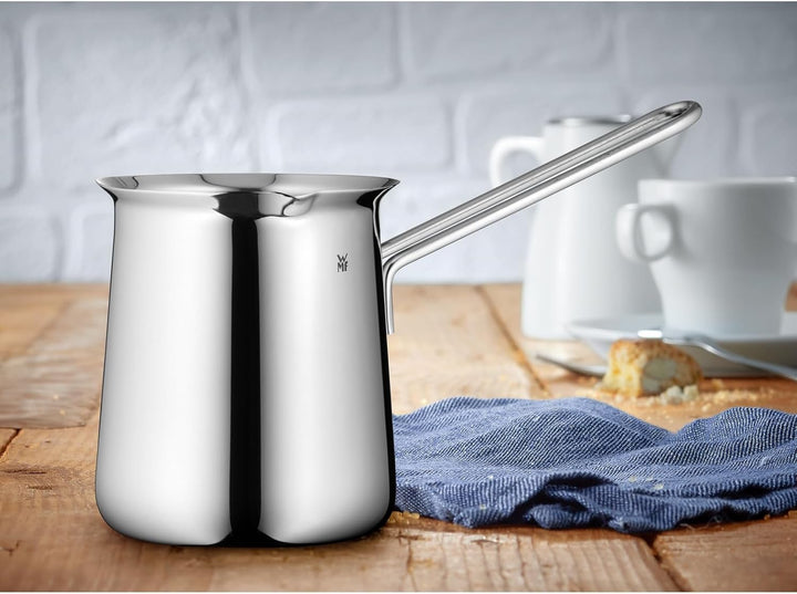 WMF Gourmet Mokkakännchen 340 ml, Mokkakanne für 6 Tassen geeignet, Cromargan Edelstahl poliert, spü
