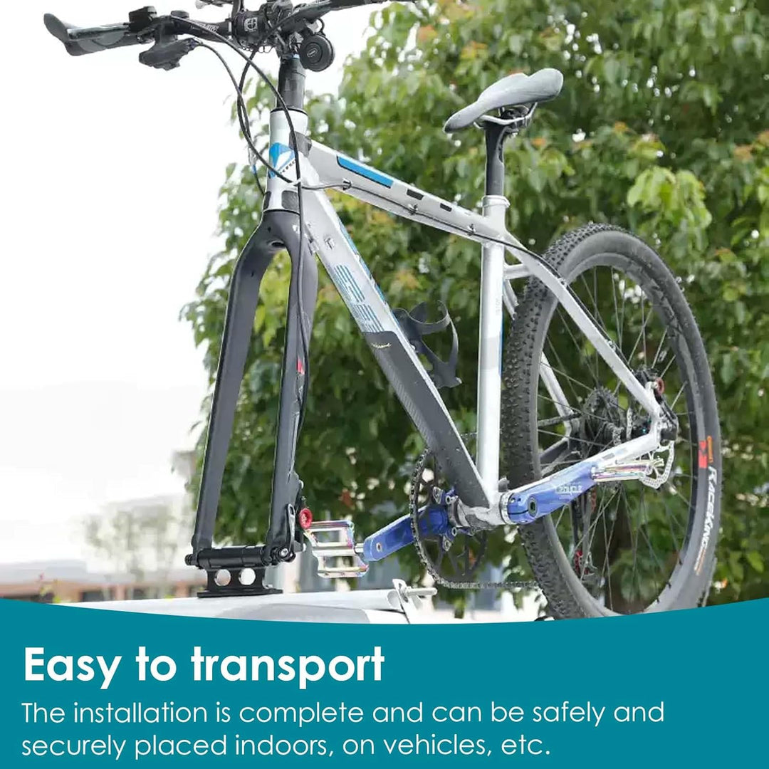 Gabelhalterung, Auto Fahrrad Dachträger Gabelhalterung, Fahrrad Vorderradgabel, Schnellspanner Halte