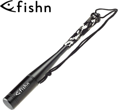 FISHN robuster Aluminium Fischtöter, Fischbetäuber, Totschläger für Fische, Länge: 25/30cm, Gewicht: