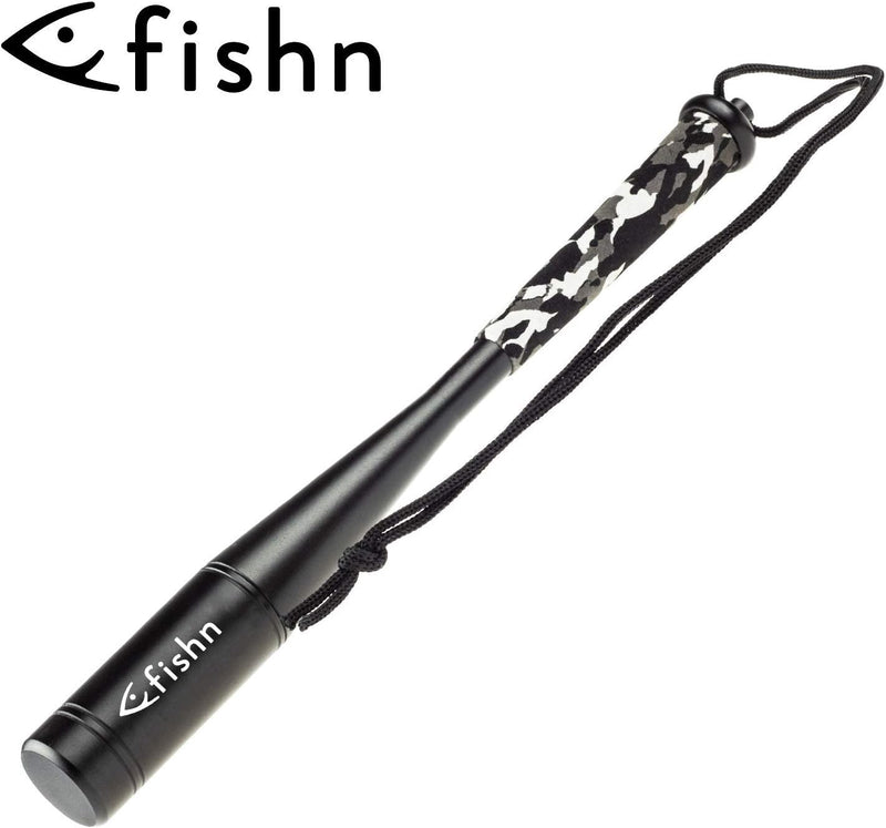 FISHN robuster Aluminium Fischtöter, Fischbetäuber, Totschläger für Fische, Länge: 25/30cm, Gewicht: