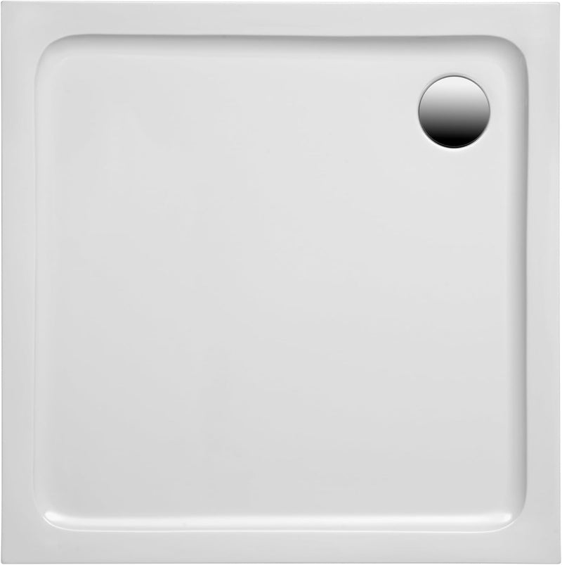 Schulte Duschwanne Modell A aus hochwertigem Sanitäracryl, 90x90 cm Pflegeleicht und alterungsbestän