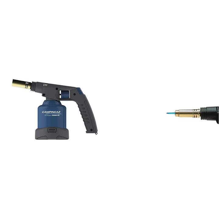 Campingaz Lötlampe Soudogaz X2000 mit Piezo Zündung für Stechkartusche C206 GLS, 2000026177 &amp; Feinbr