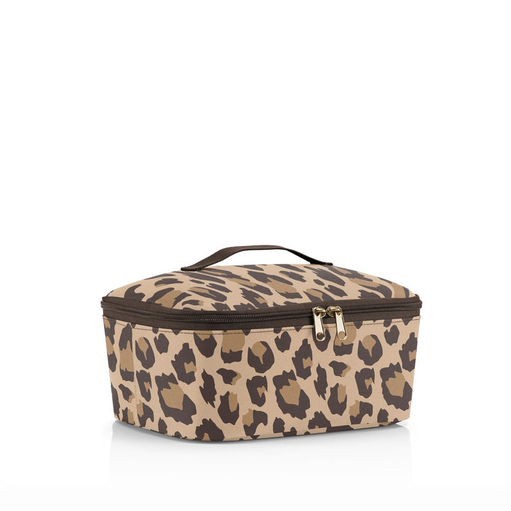 reisenthel coolerbag M Pocket Leo Macchiato – Kühltasche mit Obermaterial aus recycelten PET-Flasche