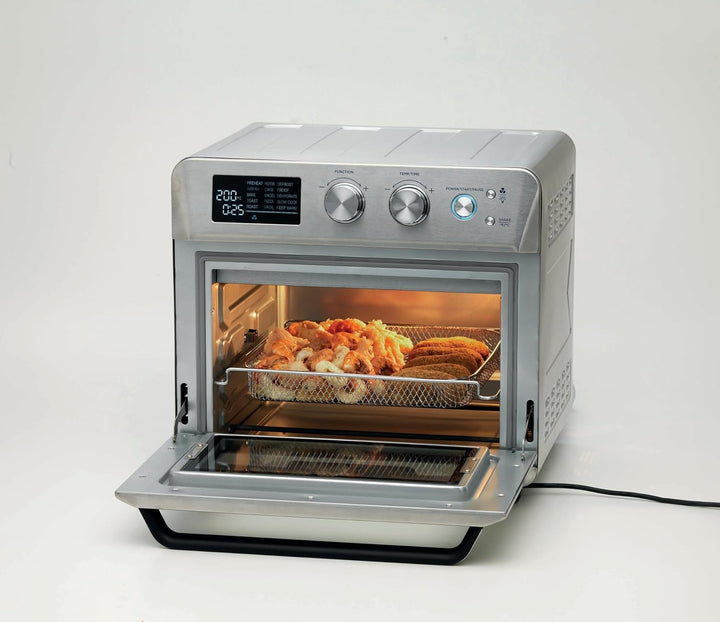 Ariete 4629 Airy Fryer Oven Digital SS, Luftfriteuse, Elektroofen, Fassungsvermögen 25 l, 1700 W, fü
