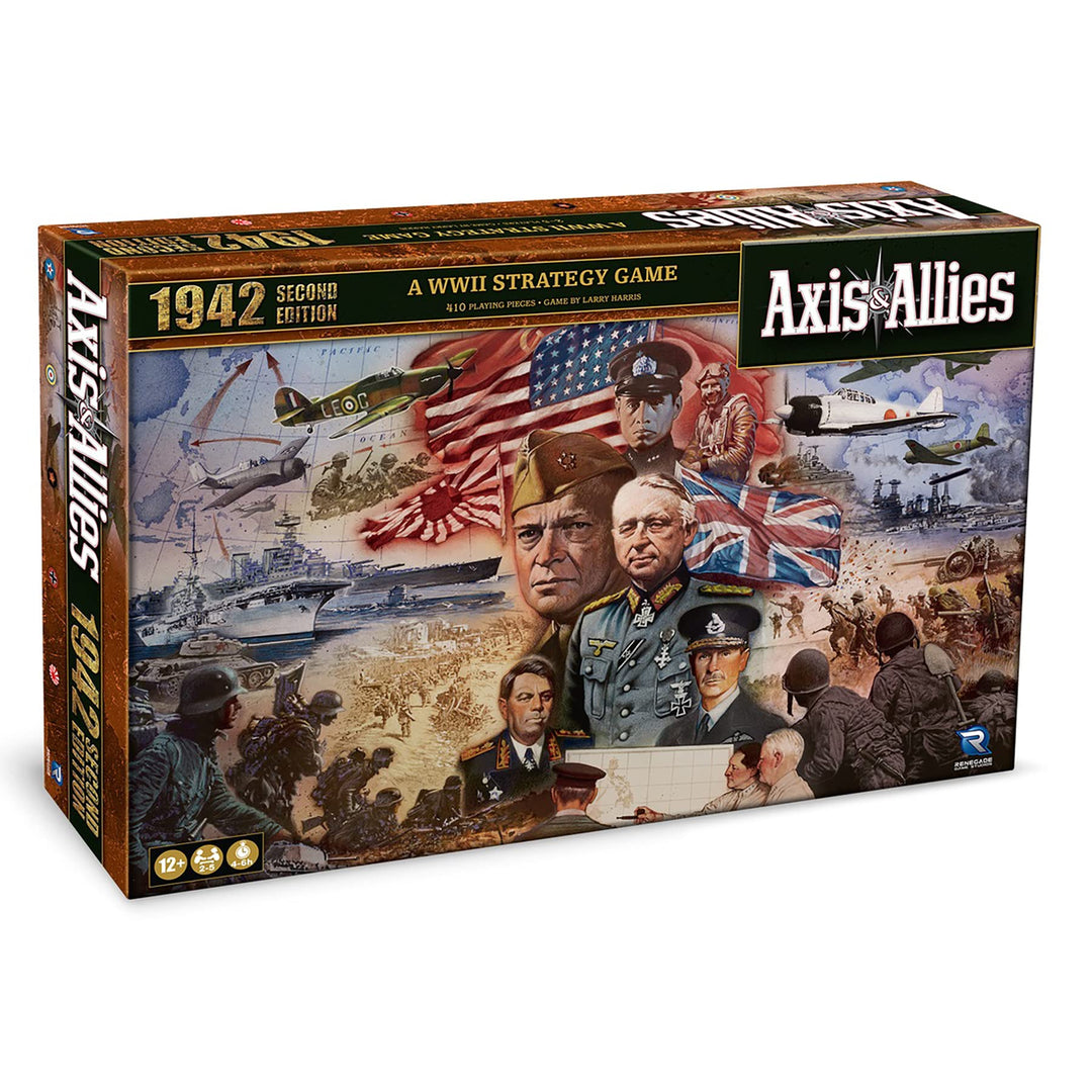 Renegade Game Studios Axis & Allies: 1942 Second Edition | Brettspiel, ab 12 Jahren, 2–5 Spieler, 18