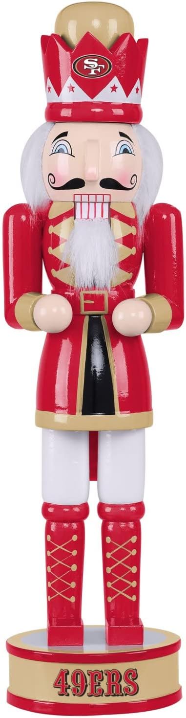 San Francisco 49ers NFL Nussknacker Holzfigur 35cm