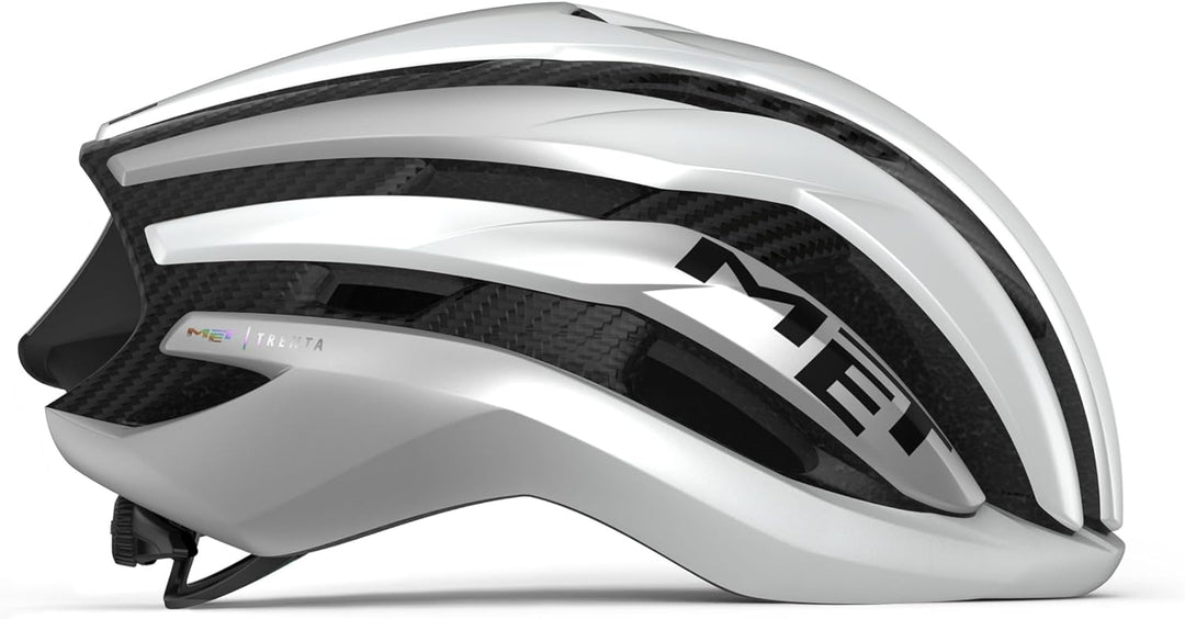 MET Trenta 3K Carbon MIPS Helm weiss/grau Einheitsgrösse, Einheitsgrösse