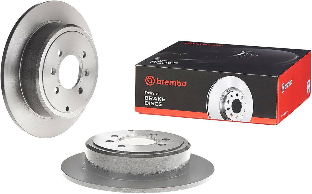 Brembo 08.6931.11 Hintere Bremsscheibe mit UV Lackierung, Anzahl 2