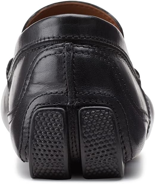 Clarks Herren Markman Plain Mokassin 39.5 EU Black Leather, 39.5 EU Black Leather