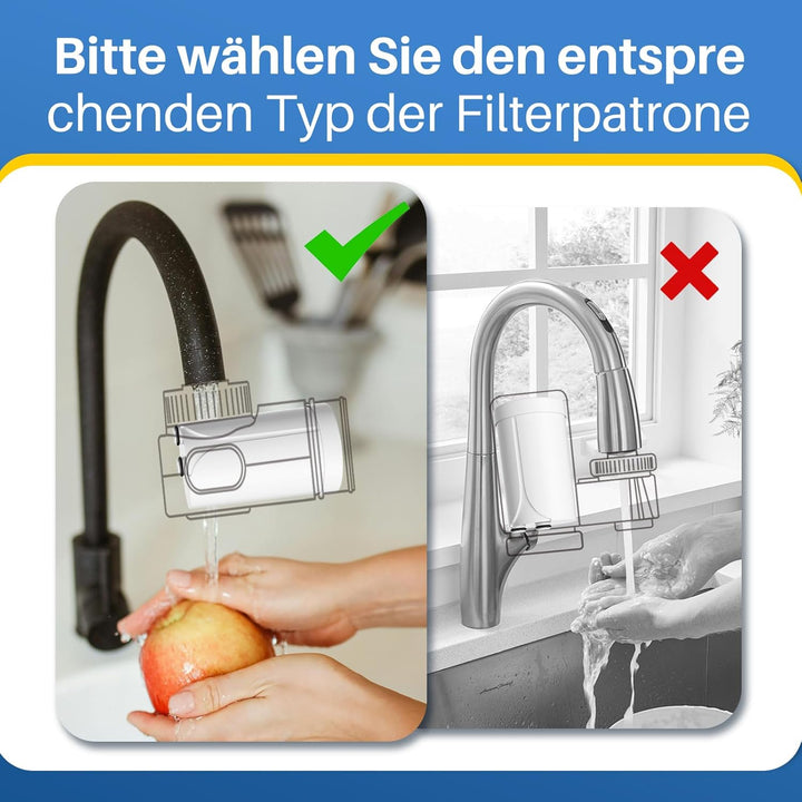 GOLDEN ICEPURE Brita On Tap Pro V-MF für brita wasserfilter wasserfilter für den wasserhahn (600l),