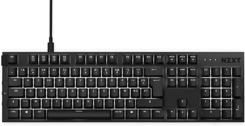 NZXT Function Mechanische PC Gaming Tastatur - beleuchtet - lineare RGB Schalter - MX kompatible Sch