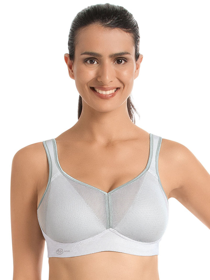 Anita Active Damen Air Control Delta Pad Sport-BH 75C Weiss (Weiss 006), 75C Weiß (Weiß 00