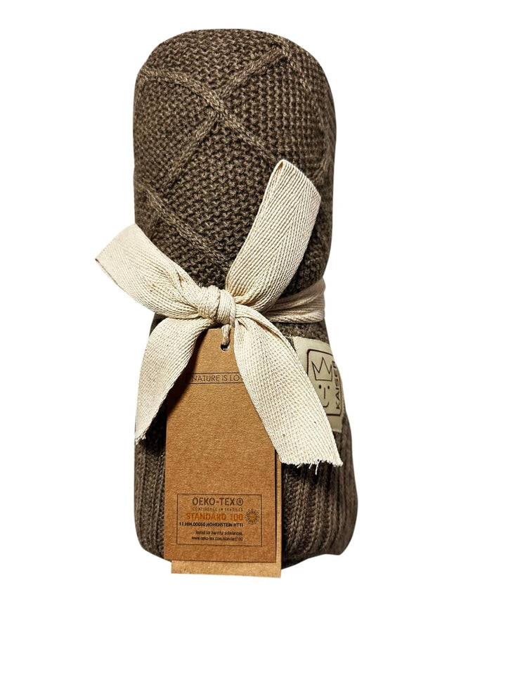 Kaiser 65217391 Wool - Babydecke Strick 100% Merino Wolle, atmungsaktive Babydecke, Ganzjährig, Neug