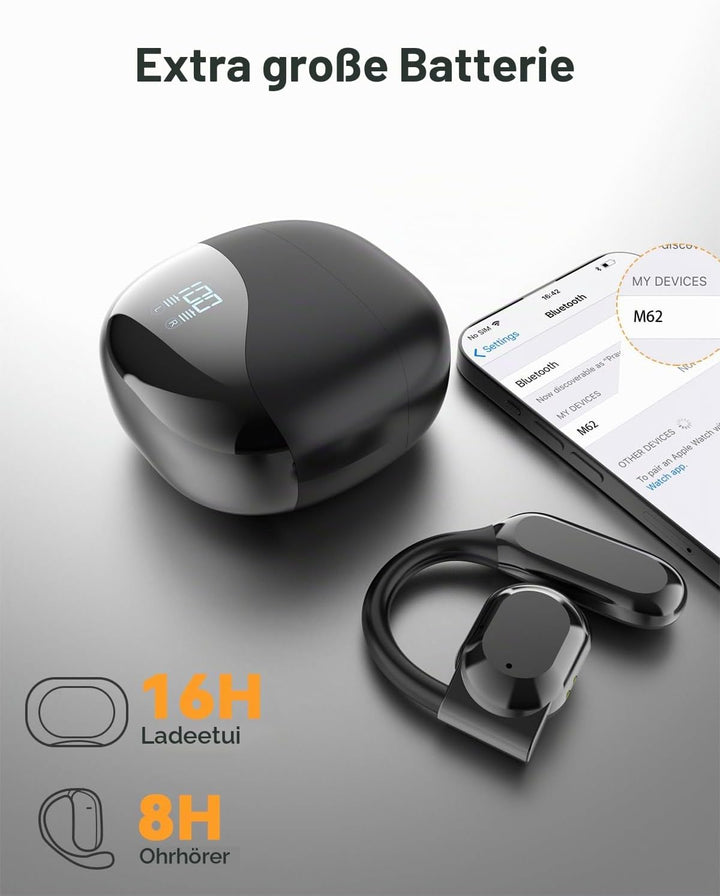 ANSTEN AI ÜBersetzer KopfhöRer, Echtzeit Translation Earbuds für Reisen Lernen, Bluetooth ÜBersetzun