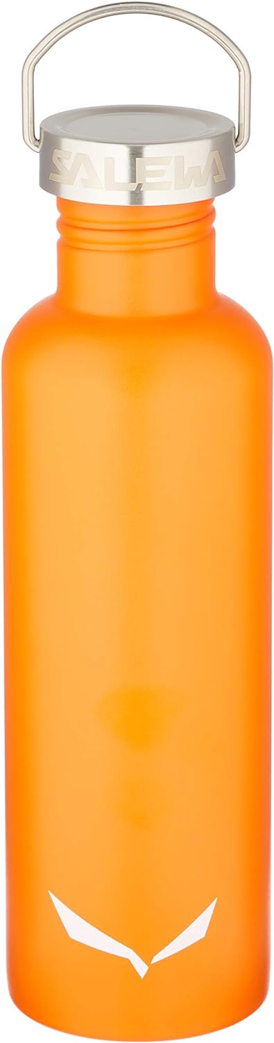 SALEWA Unisex – Erwachsene AURINO BTL 1,0 L DBL LID bottle, Orange, normal