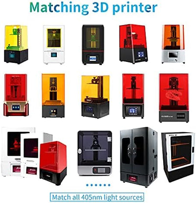 RESIONE F39 Flexibles 3D-Drucker Resin, 405nm UV-härtendes DLP LCD MSLA Resin Gummi wie TPU wie Phot