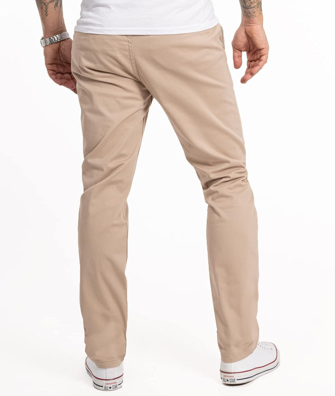 Indumentum Chino Hose Basic Regular Fit IR-506 29W / 30L Beige, 29W / 30L Beige
