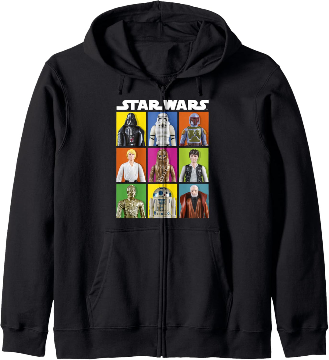 Star Wars Group Shot Toy Box Panels Kapuzenjacke