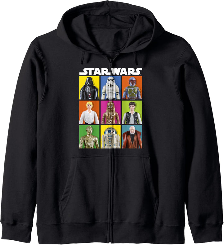 Star Wars Group Shot Toy Box Panels Kapuzenjacke