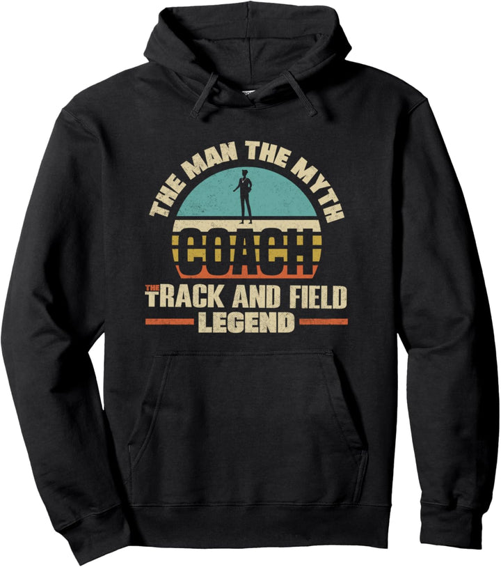 Leichtathletik Coach Leichtathletik Pullover Hoodie