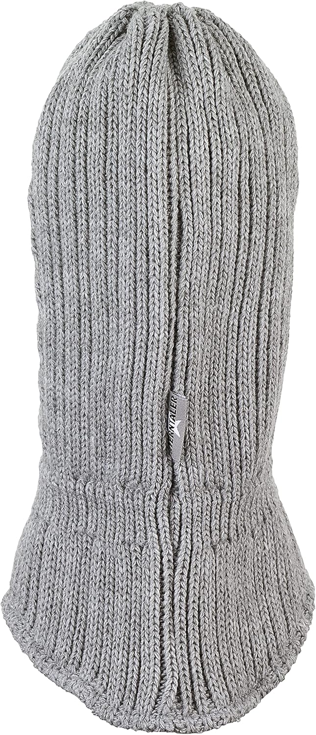 Sterntaler Unisex Kinder Kleinkinder Schalmütze Strick Zopfmuster Mütze 45 hellgrau, 45 hellgrau