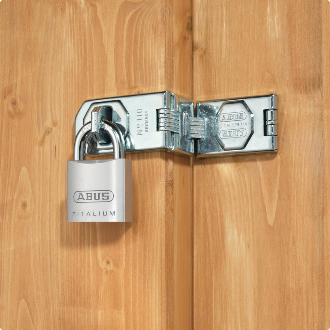 ABUS Vorhängeschloss Titalium 64TI/50 gl.-6513 - gleichschliessend - Kellerschloss mit Schlosskörper