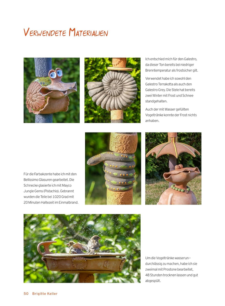 Natürlich Töpfern - Garten-Stelen, Taschenbuch
