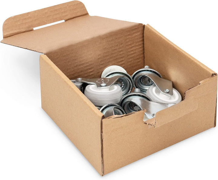 DIGITUS Laufrollen für Standard 19" Wandgehäuse von DIGITUS, 4 Stück, 2x feststellbar, rotierend, 25