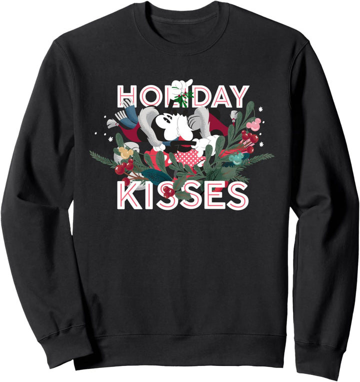 Disney Mickey and Minnie Mouse Holiday Kisses Sweatshirt