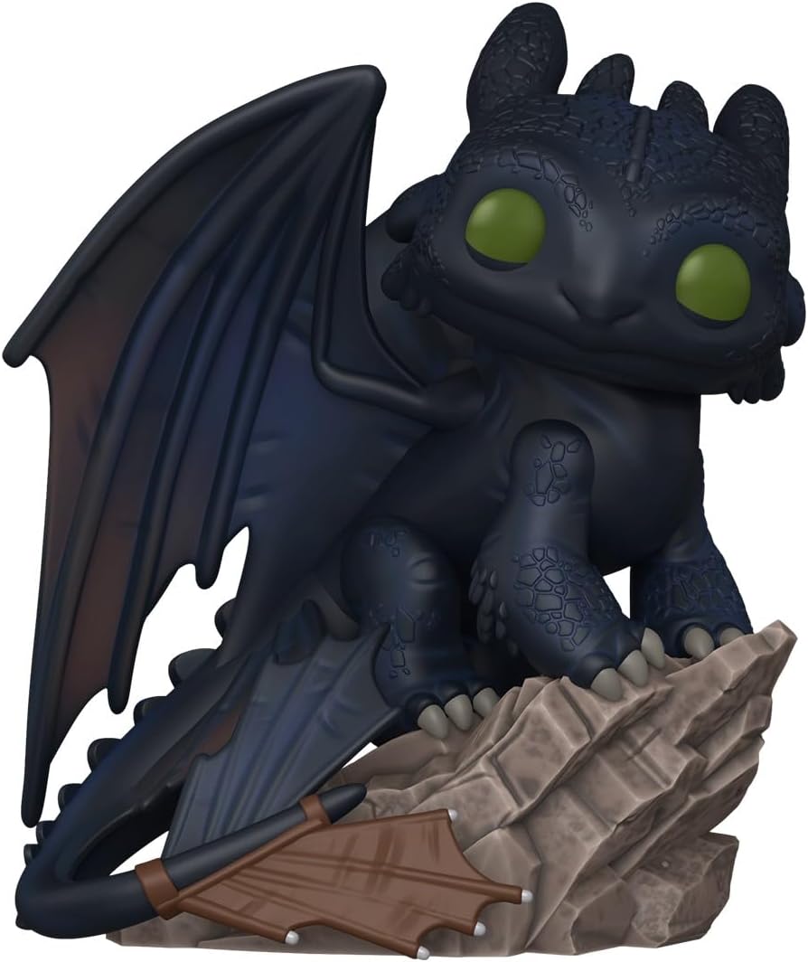 Funko Pop! Deluxe: How to Train Your Dragon Live Action - Toothless - Vinyl-Sammelfigur - Geschenkid