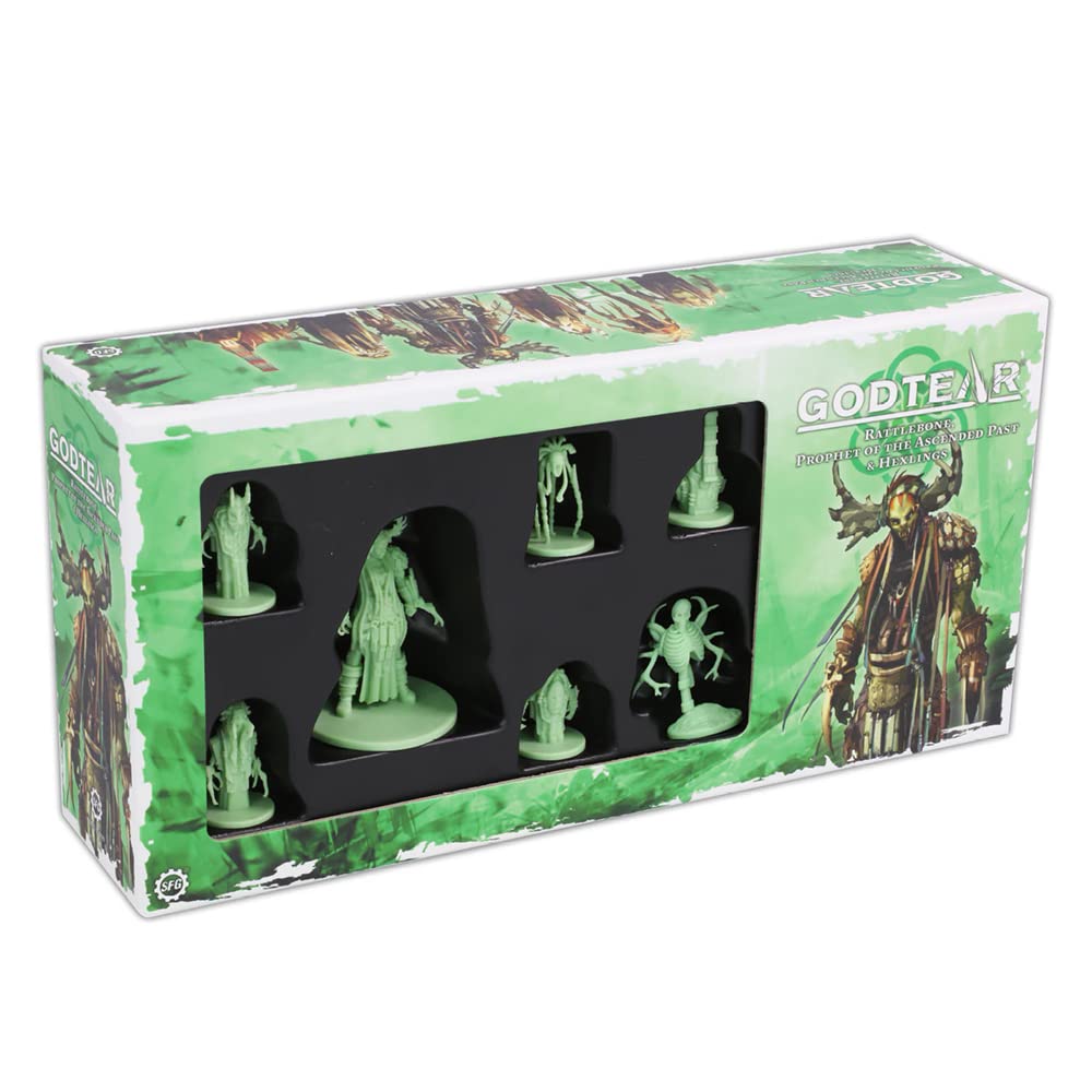 Steamforged Games SFGT-019 Zubehör, Holz Rattlebone, Prophet der aufgestiegenen Vergangenheit, Rattl