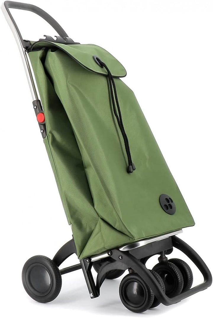Klappbarer Einkaufstrolley Rolser I-Max MF 4 Räder (2 drehbare) - Kaki, Kaki