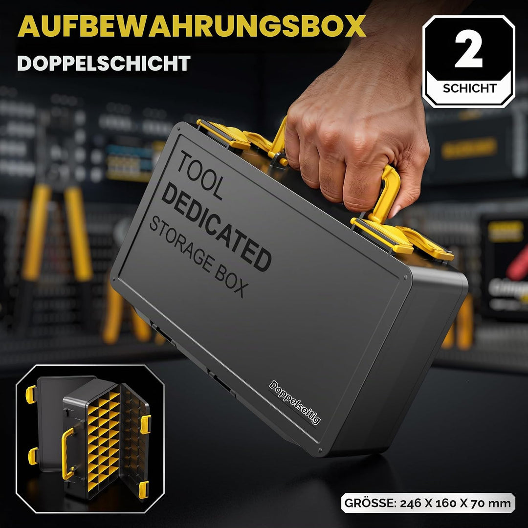 DxCRIMP Crimpzange Deutsch Stecker Set, 2/3/4/6/8/12 polig DT Steckverbinder Kfz Wasserdichter Set,
