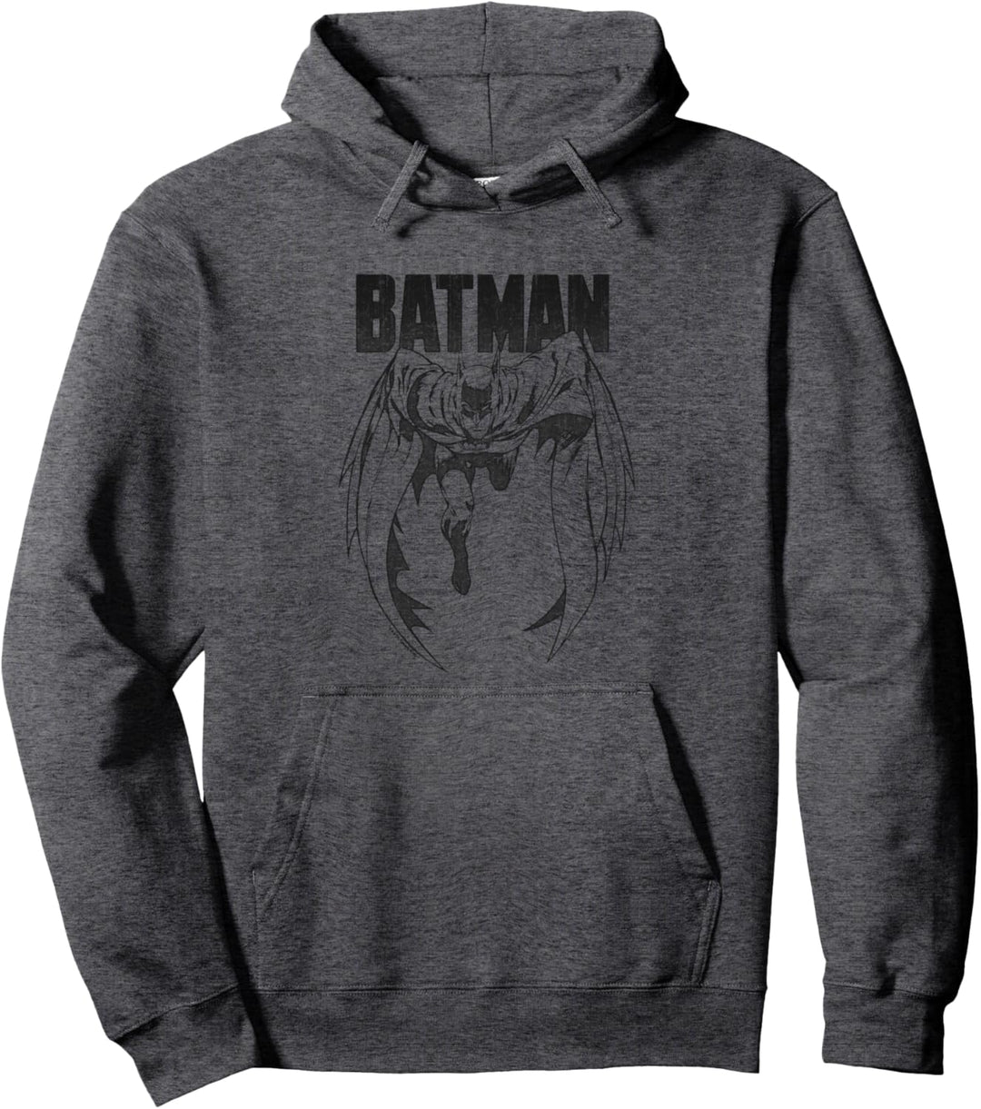 Batman Grey Noise Pullover Hoodie
