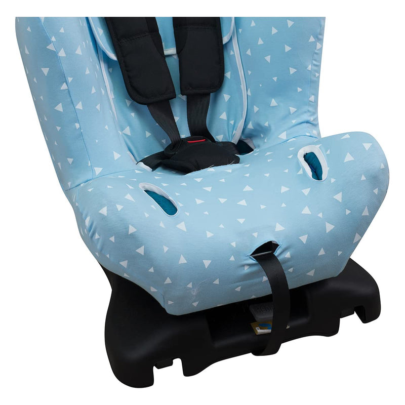 JYOKO KIDS Bezug kompatibel mit Axkid Minikid, Kidzone, Duofix, Rekid (Blue Sparkles) Axkid Minikid