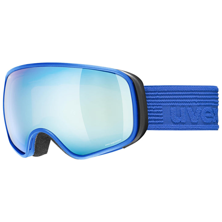 Uvex Unisex Jugend Scribble Fm Sph Skibrille (1er Pack) Einheitsgrösse blue/blue-clear Single, Einhe