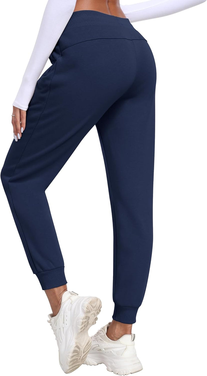 MoFiz Jogginghose Damen Thermohose Mikrofleece Sporthose Atmungsaktiv Waterproof Sweatpants mit Reis