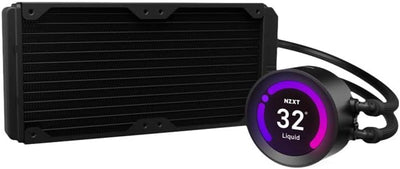 NZXT Kraken Z53 240 mm - RL-KRZ53-01 - AIO RGB CPU Liquid Cooler - Customizable LCD Display - Improv
