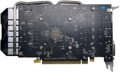 QTHREE Radeon RX 590 Grafikkarte, 8G GDDR5 256-bit, HDMI, DVI, DisplayPort, DirectX 12, 6 PIN Additi