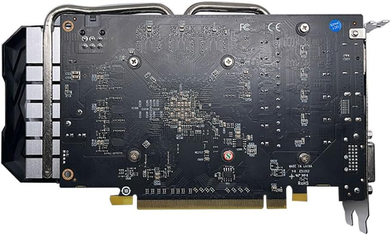 QTHREE Radeon RX 590 Grafikkarte, 8G GDDR5 256-bit, HDMI, DVI, DisplayPort, DirectX 12, 6 PIN Additi