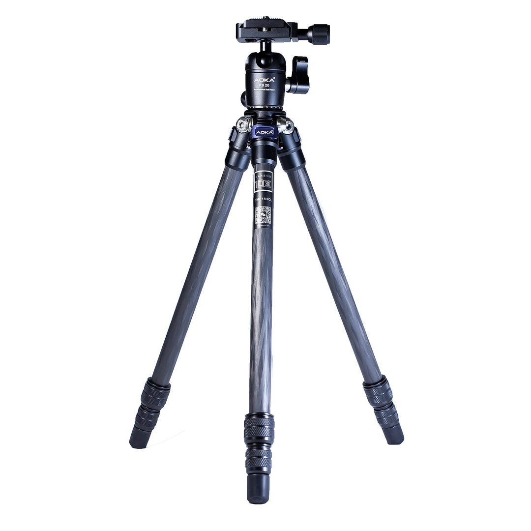 AOKA CMP163CL Carbon Reisestativ + KB20 Kugelkopf CMP163CL+KB20