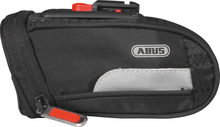 ABUS Satteltasche Oryde ST 2085 KF - Fahrradtasche mit Regenschutz - 145 mm x 75 mm - 0,7 Liter Fass