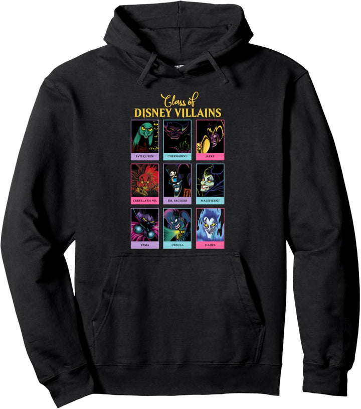 Disney Villains Class Of Disney Villains Yearbook Pullover Hoodie
