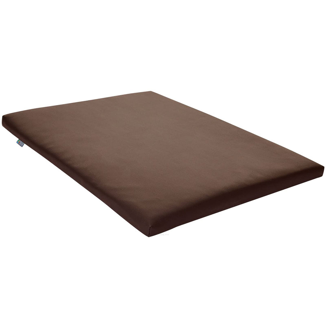 FORTISLINE Hundematte Hundebett Capri (XL - 120cm x 90cm, Braun) XL - 120cm x 90cm Braun, XL - 120cm