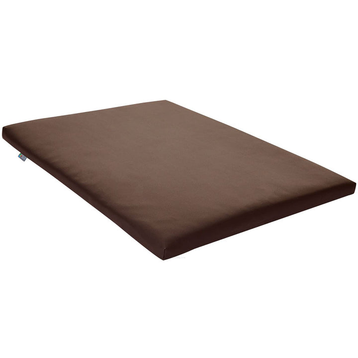 FORTISLINE Hundematte Hundebett Capri (XL - 120cm x 90cm, Braun) XL - 120cm x 90cm Braun, XL - 120cm