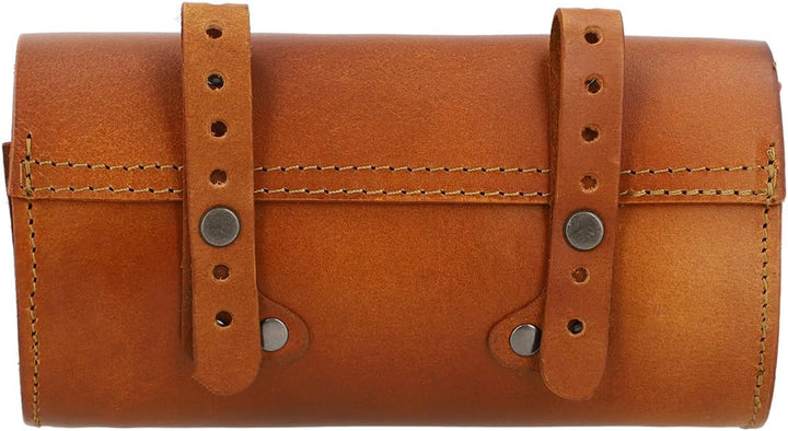 Gusti Leder - Marti Satteltasche Lenkertasche Fahrradtasche Ledertasche Vintage Braun Leder